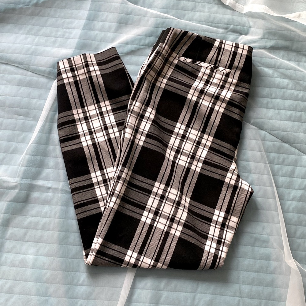 Plaid comfy pants